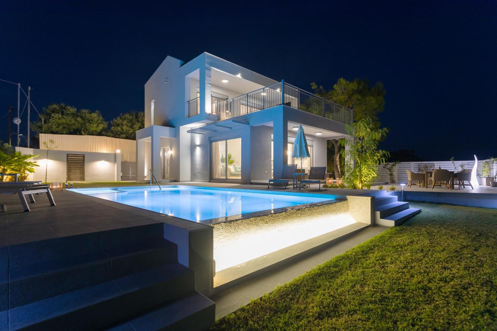 Villa Nick Art Lithakia  Exteriör bild