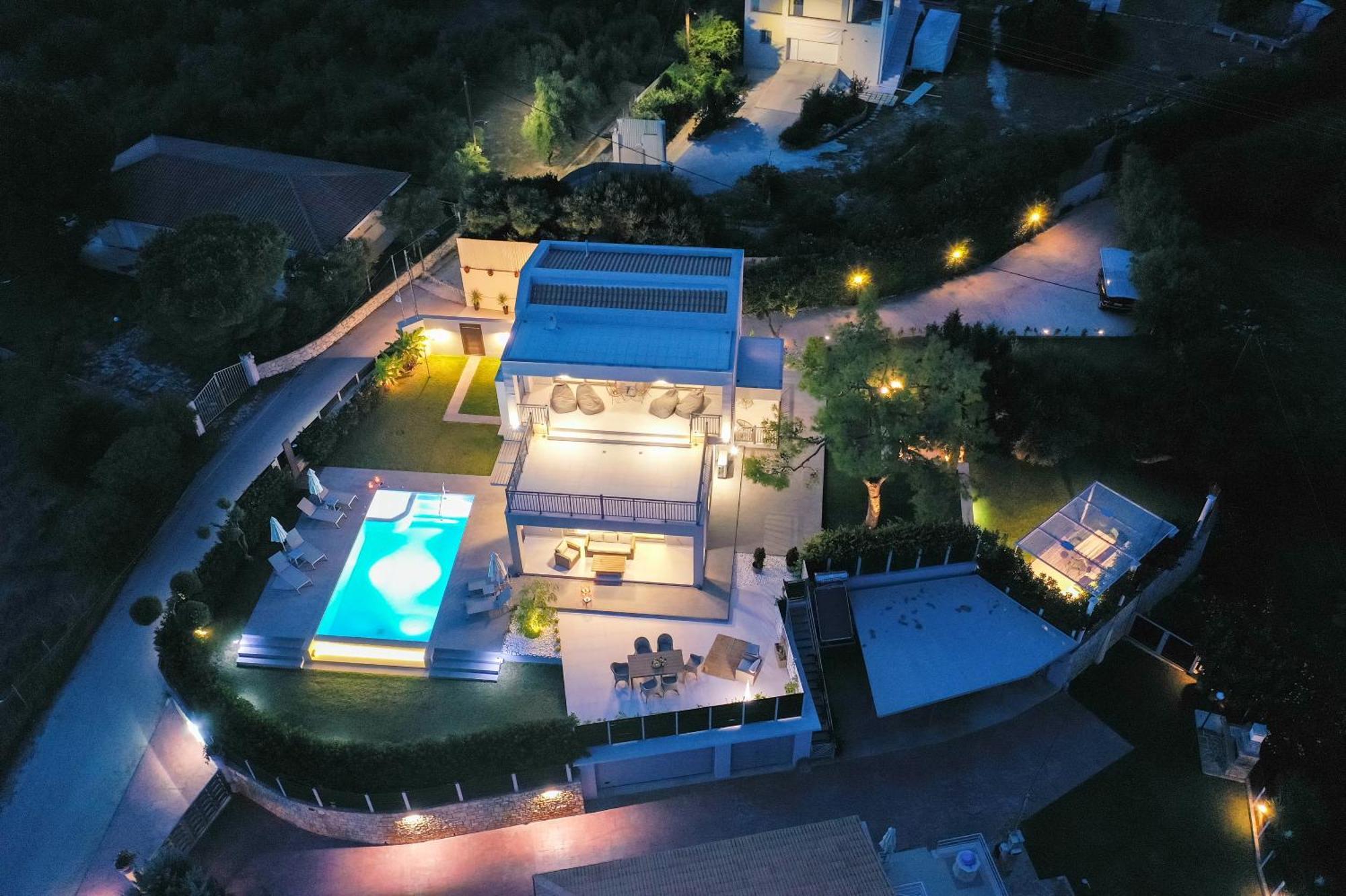 Villa Nick Art Lithakia  Exteriör bild